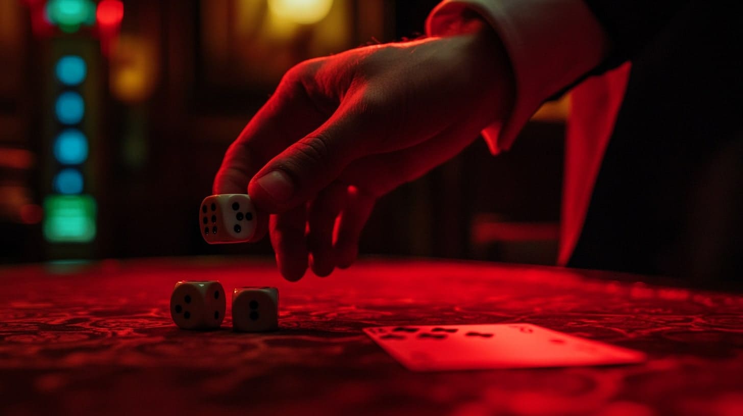 Player Experiencing First Lucky Win On 999BET Casino Game